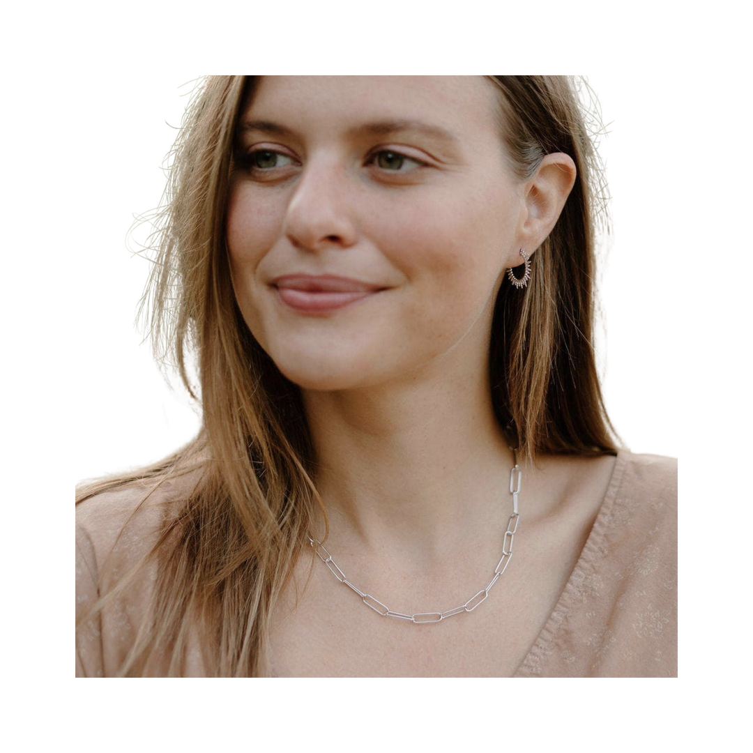 Paperclip Chain Necklace
