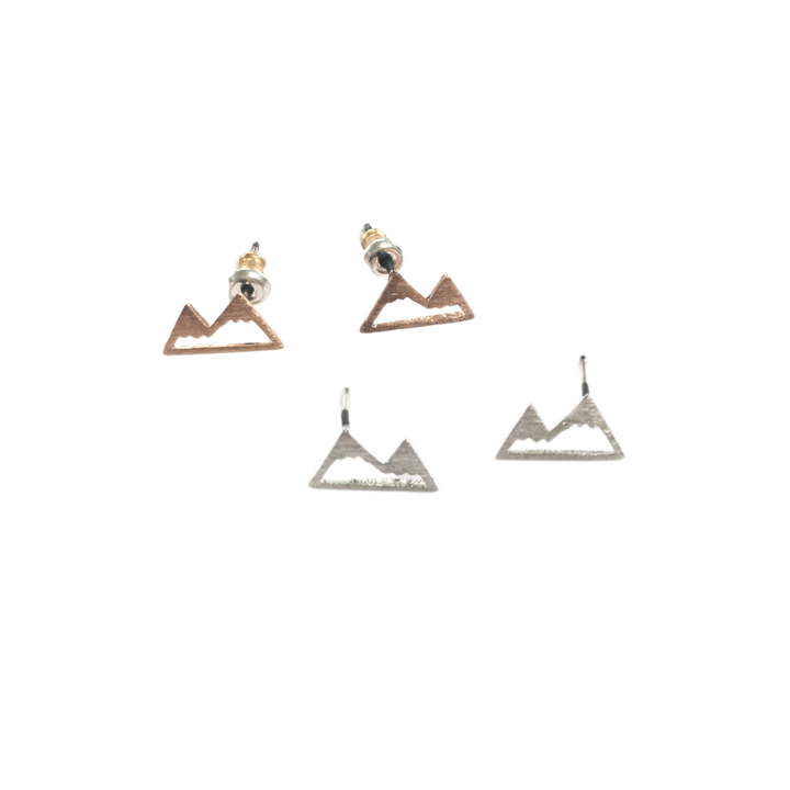 Mountain Stud Earrings