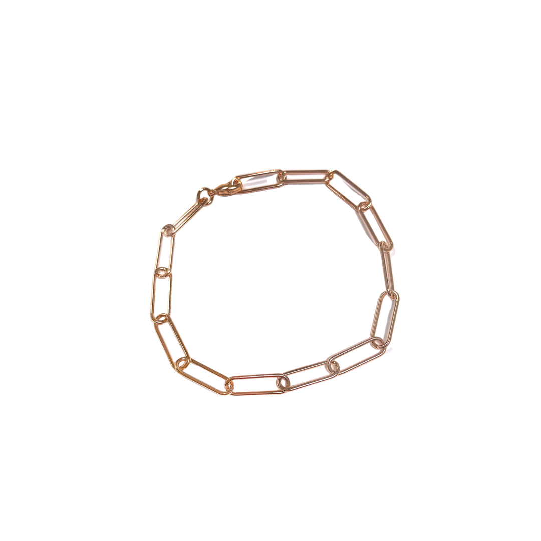 Paperclip Chain Bracelet