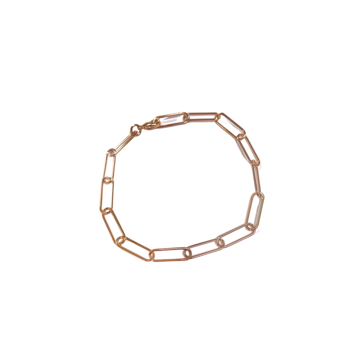 Paperclip Chain Bracelet