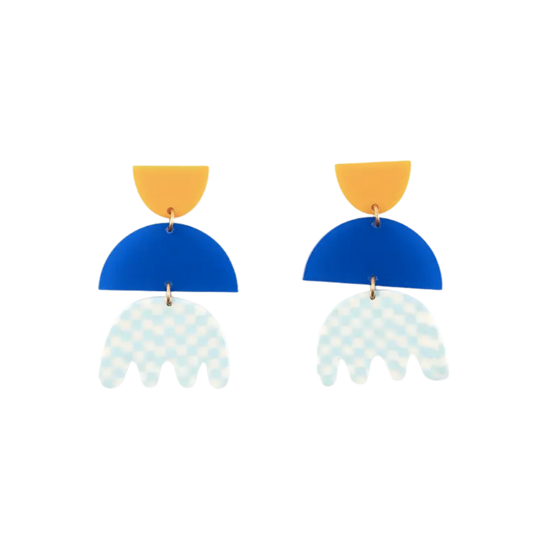 Pop Art Stack Post Earrings