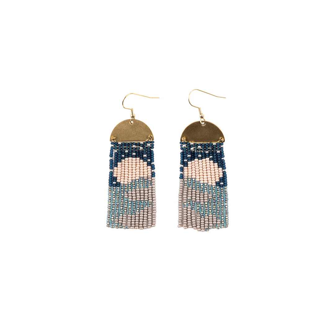 Moonrise Fringe Earrings