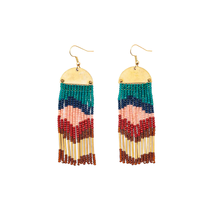 Half Moon Cascade Earrings