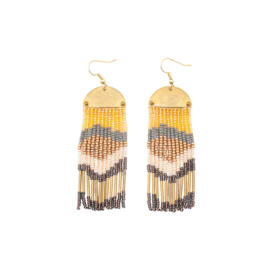 Half Moon Cascade Earrings