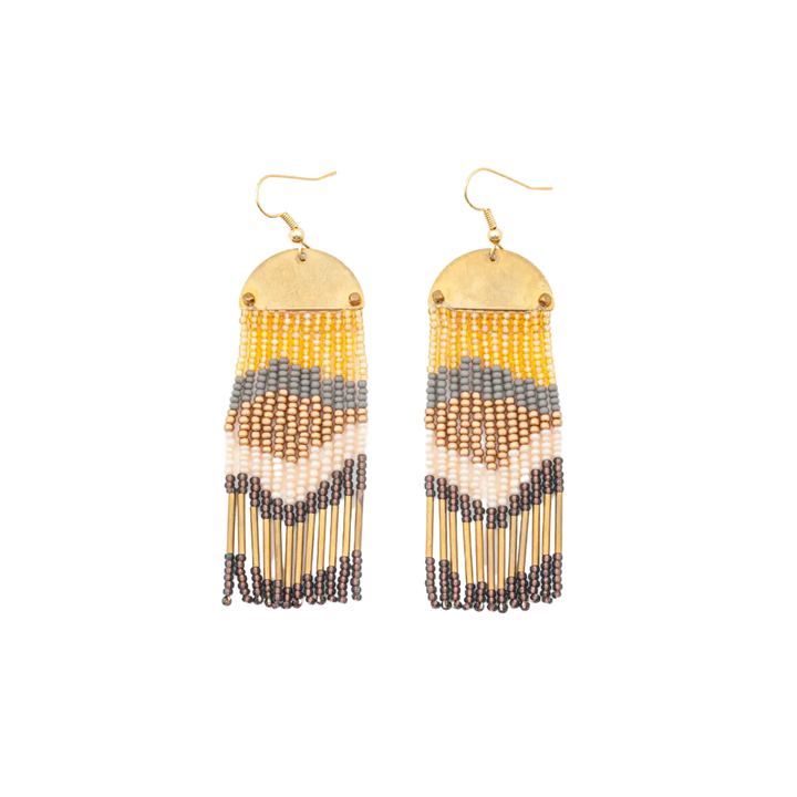 Half Moon Cascade Earrings