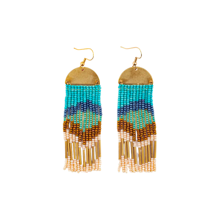 Half Moon Cascade Earrings