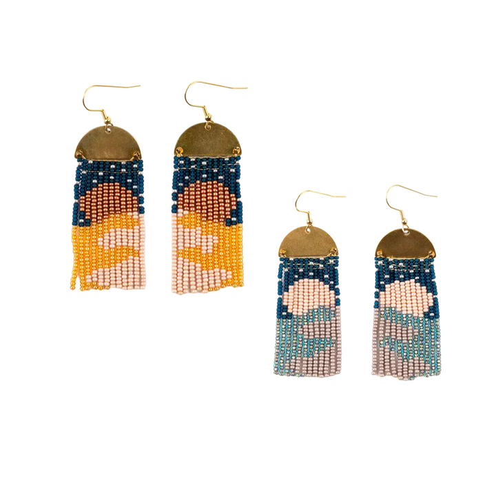 Moonrise Fringe Earrings