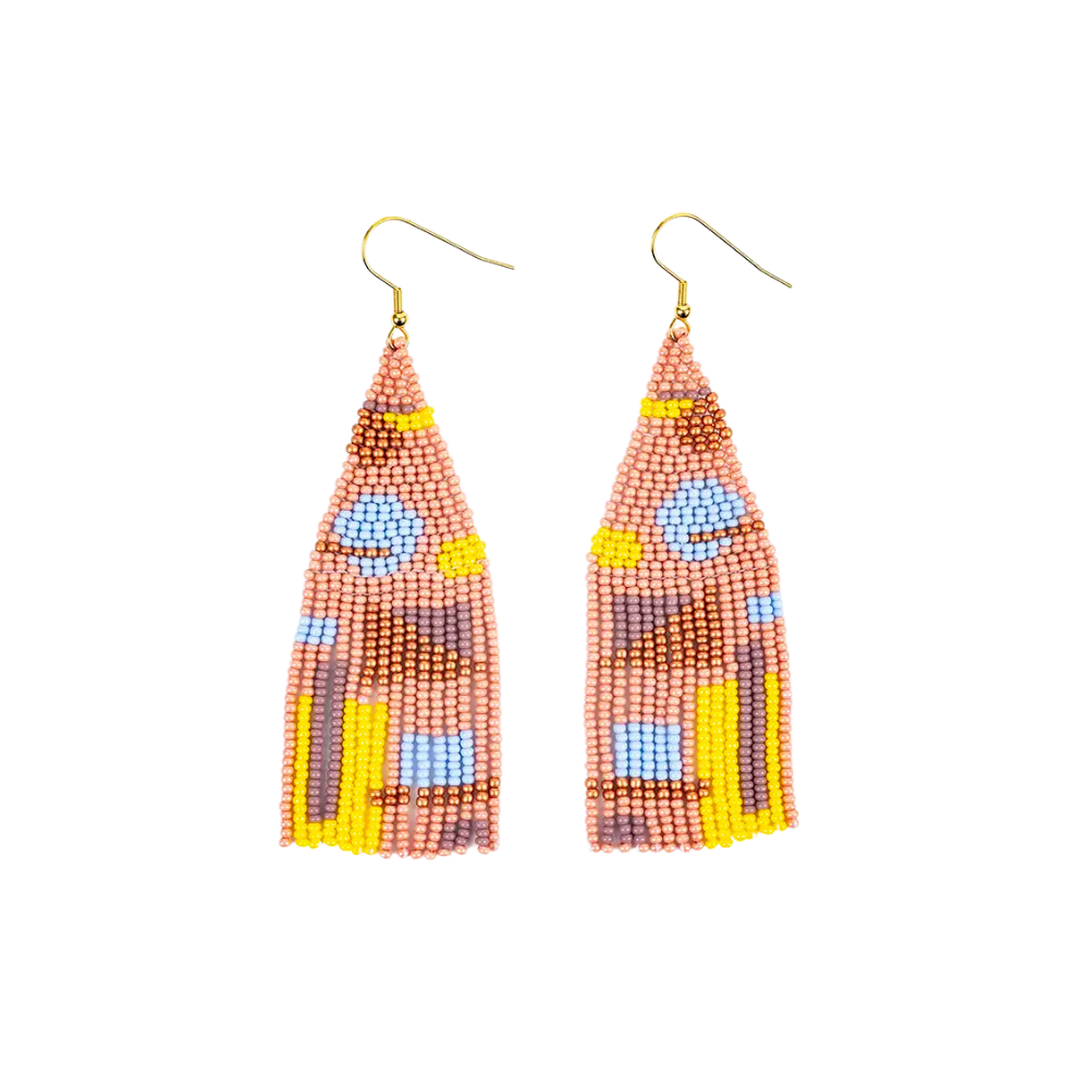 Shapes Fringe Earrings