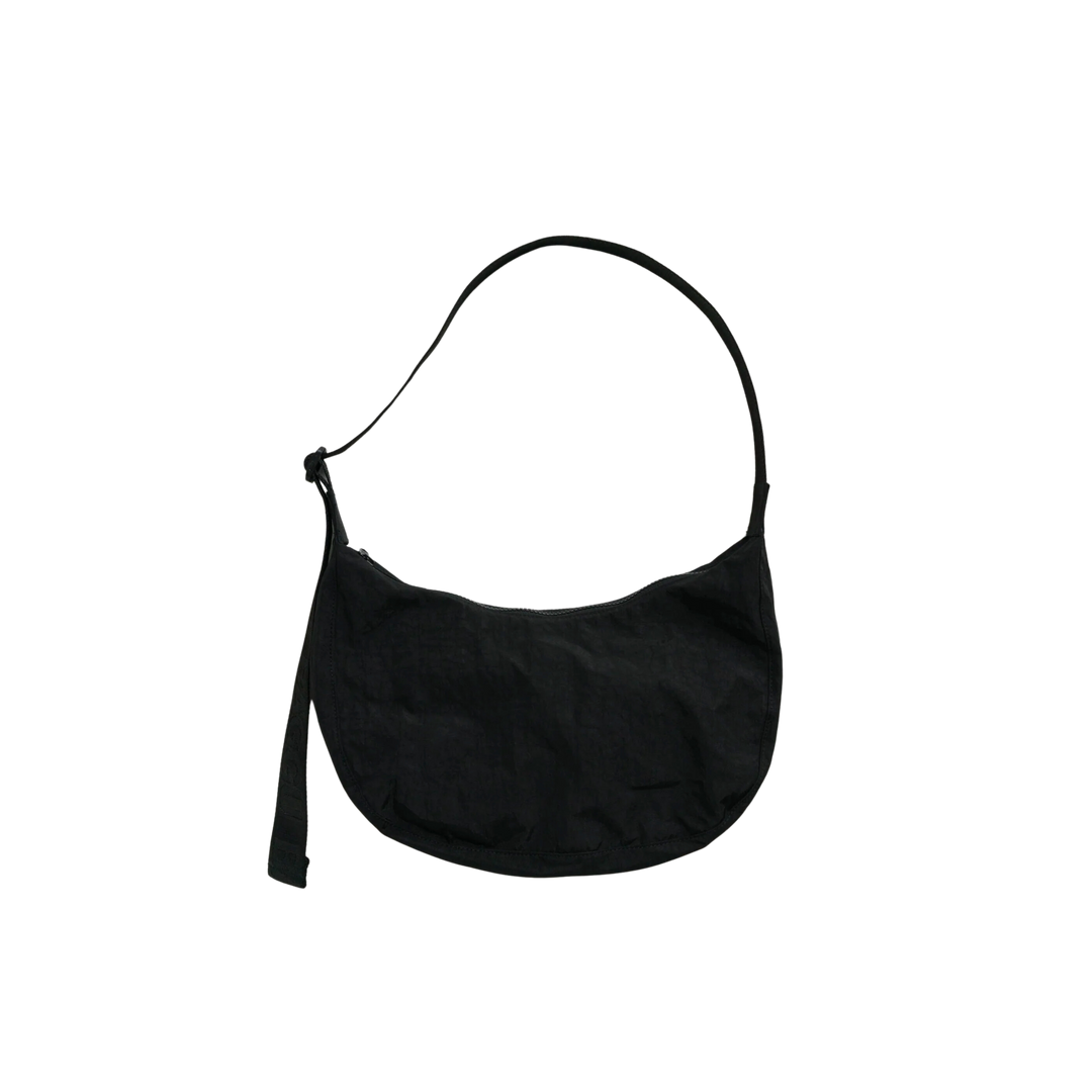 Medium Nylon Crescent Bag