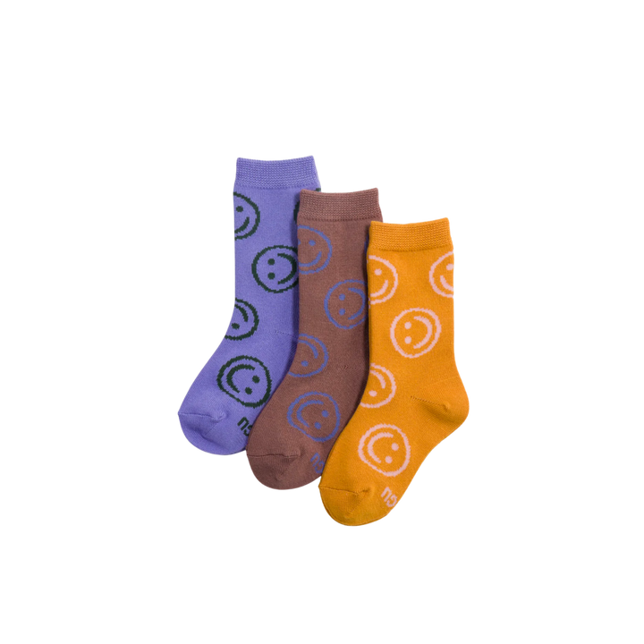 Kids Crew Socks - Set of 3