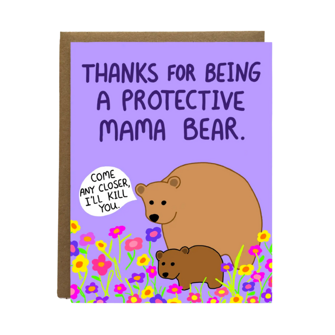 Protective Mama Bear Card