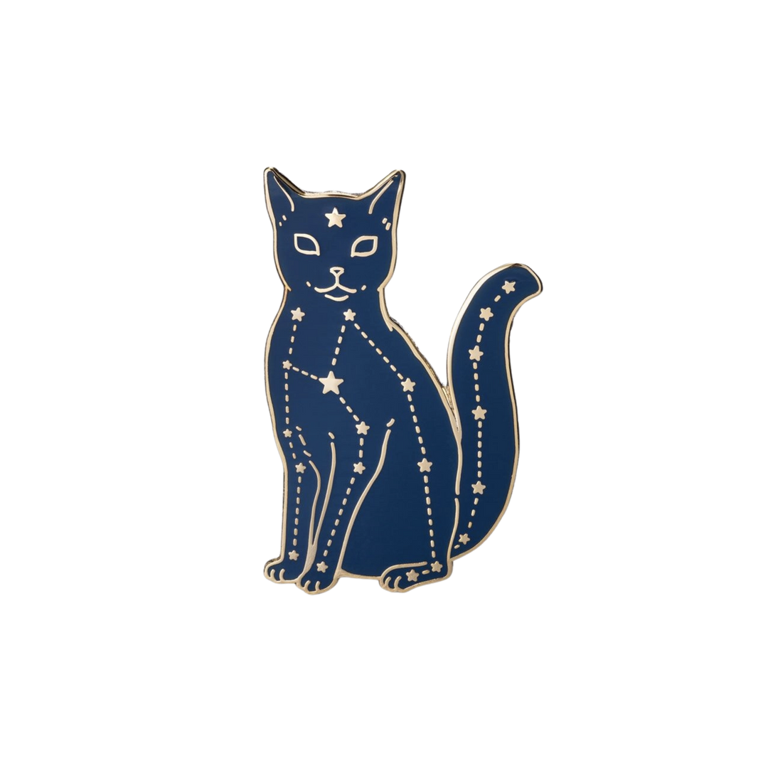 Celestial Cat Enamel Pin