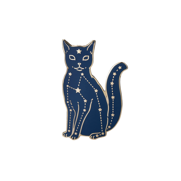 Celestial Cat Enamel Pin