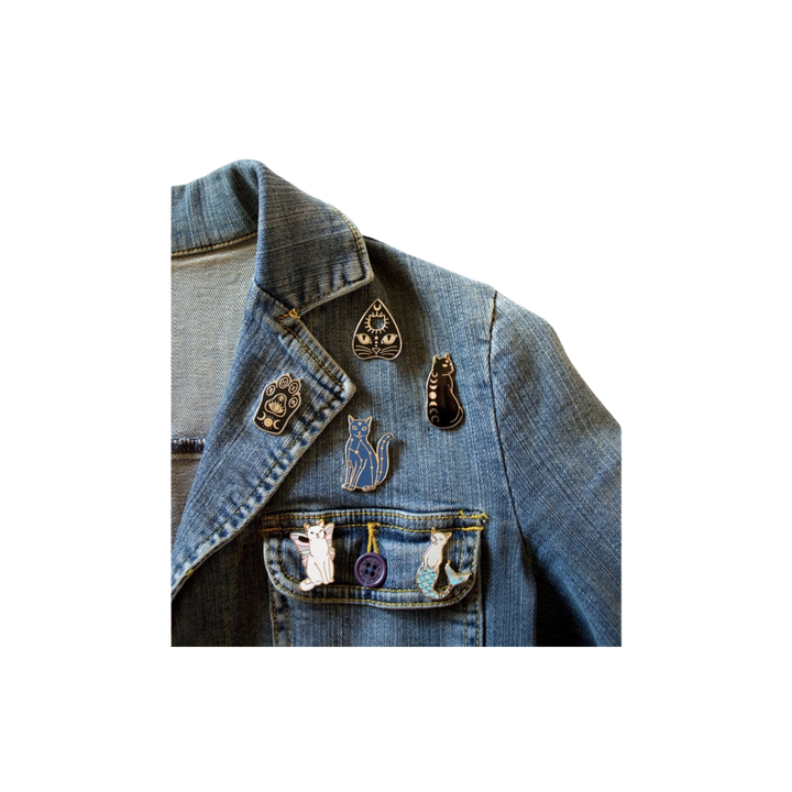 Celestial Cat Enamel Pin