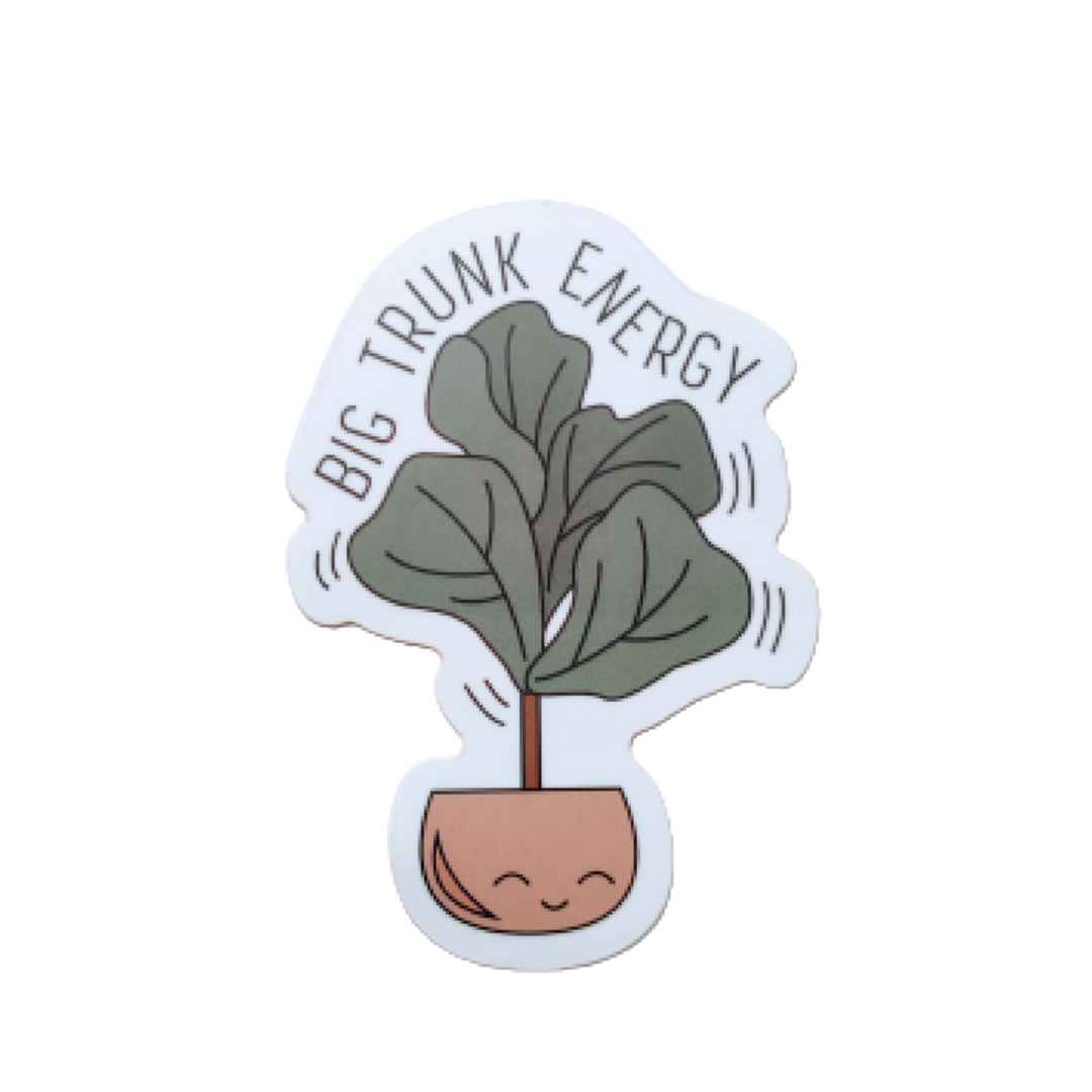 Big Trunk Energy Vinyl Sticker