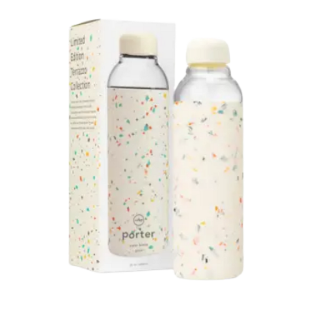 Porter Water Bottle - Terrazzo