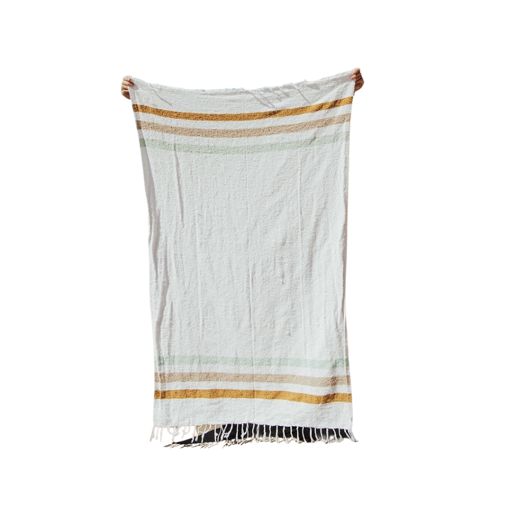 SUSTAINABLE THROW BLANKET