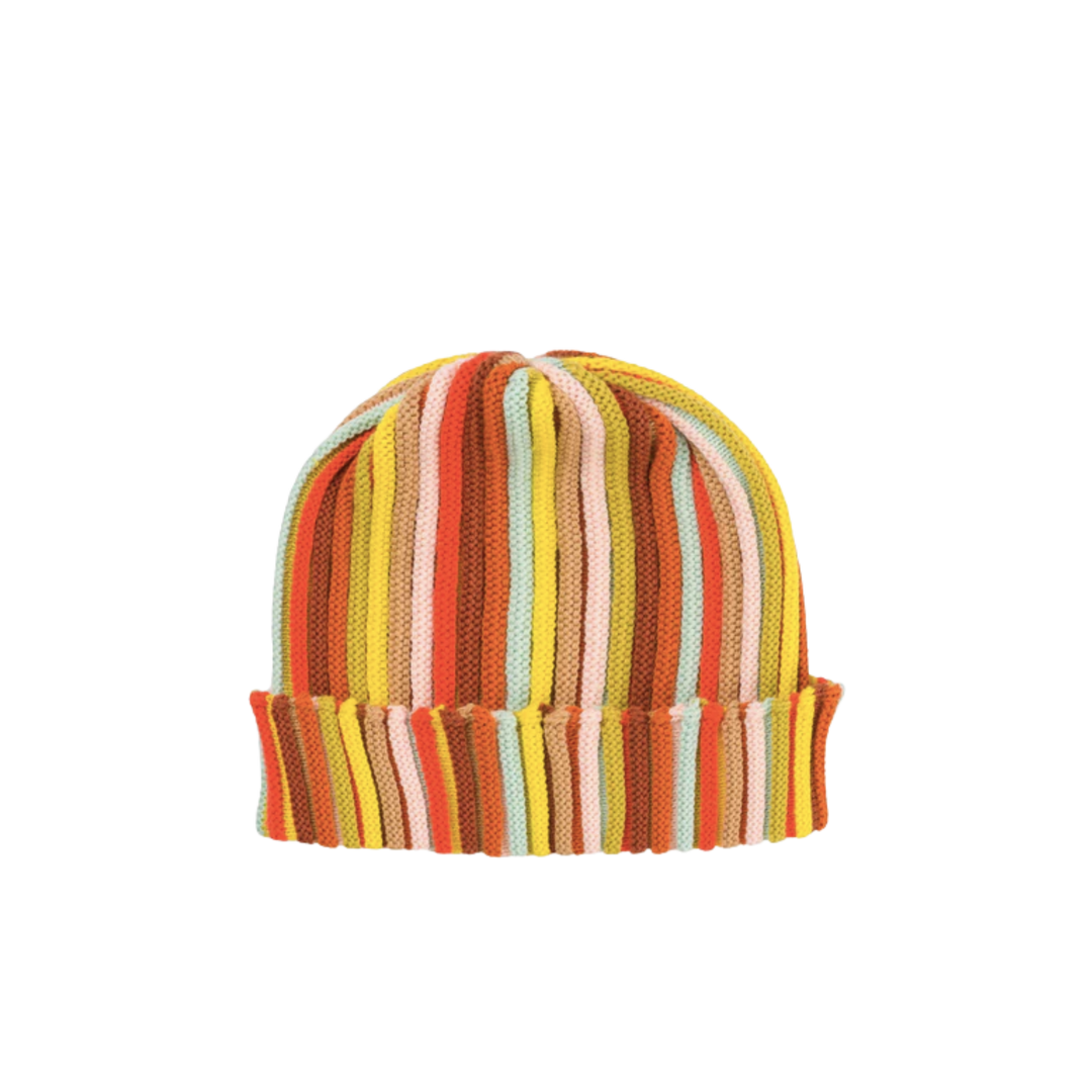 Circus Striped Knit Beanie