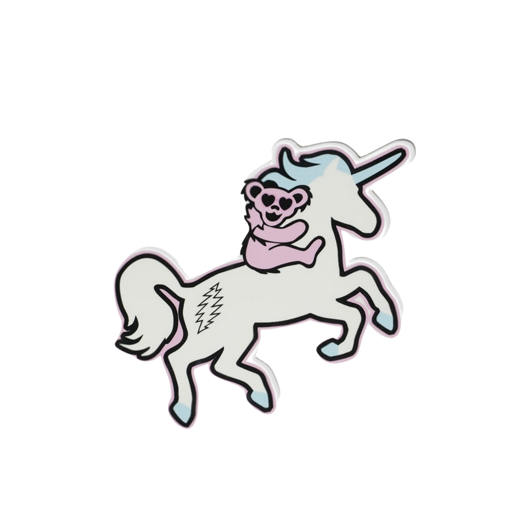 Trixy Starr X Grateful Dead Dancing Bear Unicorn Besties Sticker