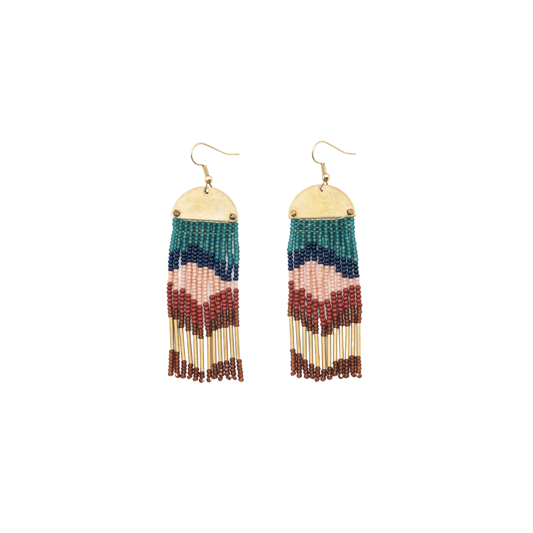 Half Moon Cascade Earrings