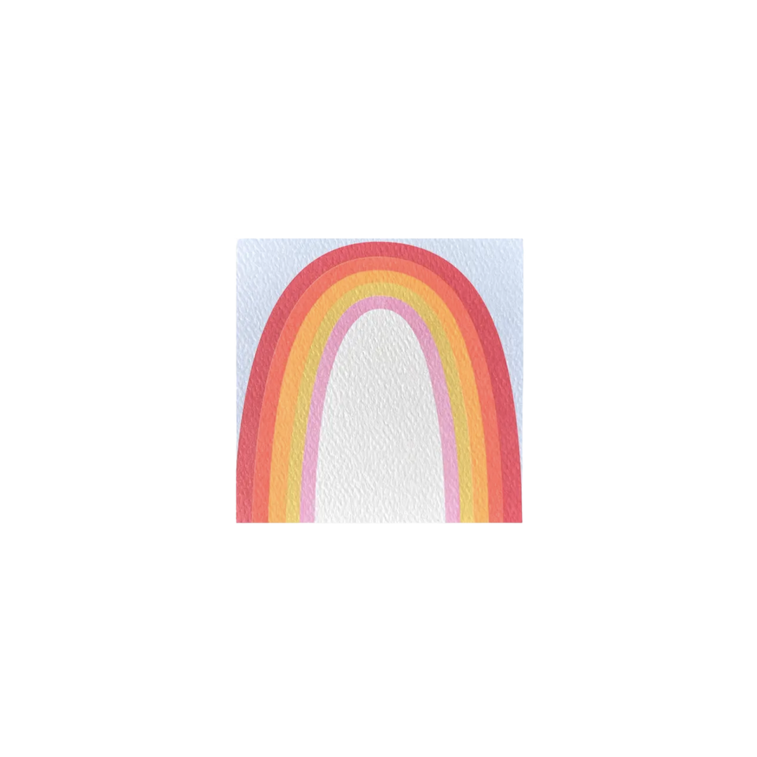 48 pack / Rainbow Small Square Notes