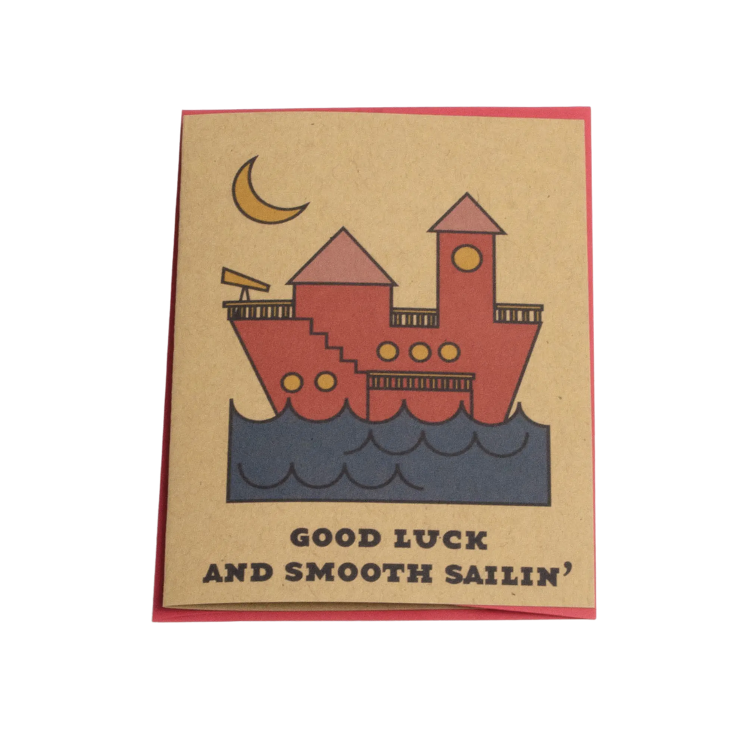 Smooth Sailin' Greeting Card