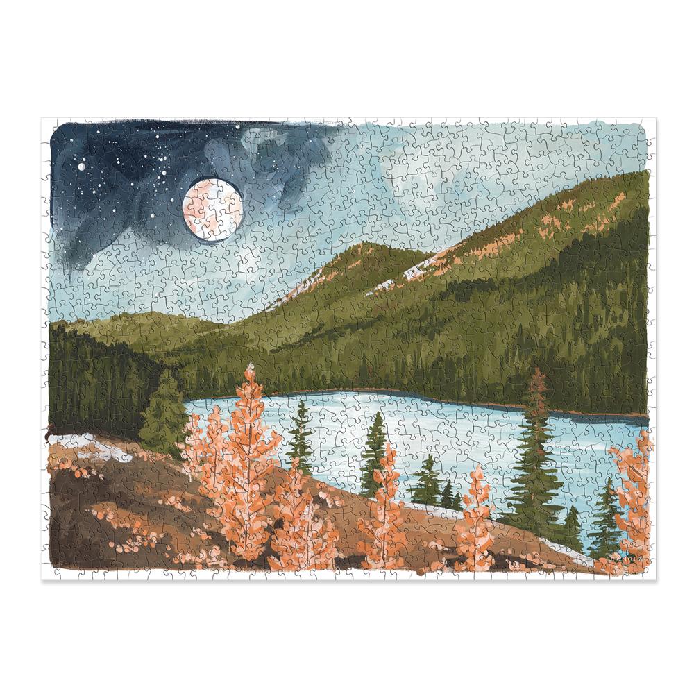 Alpine Moon Puzzle