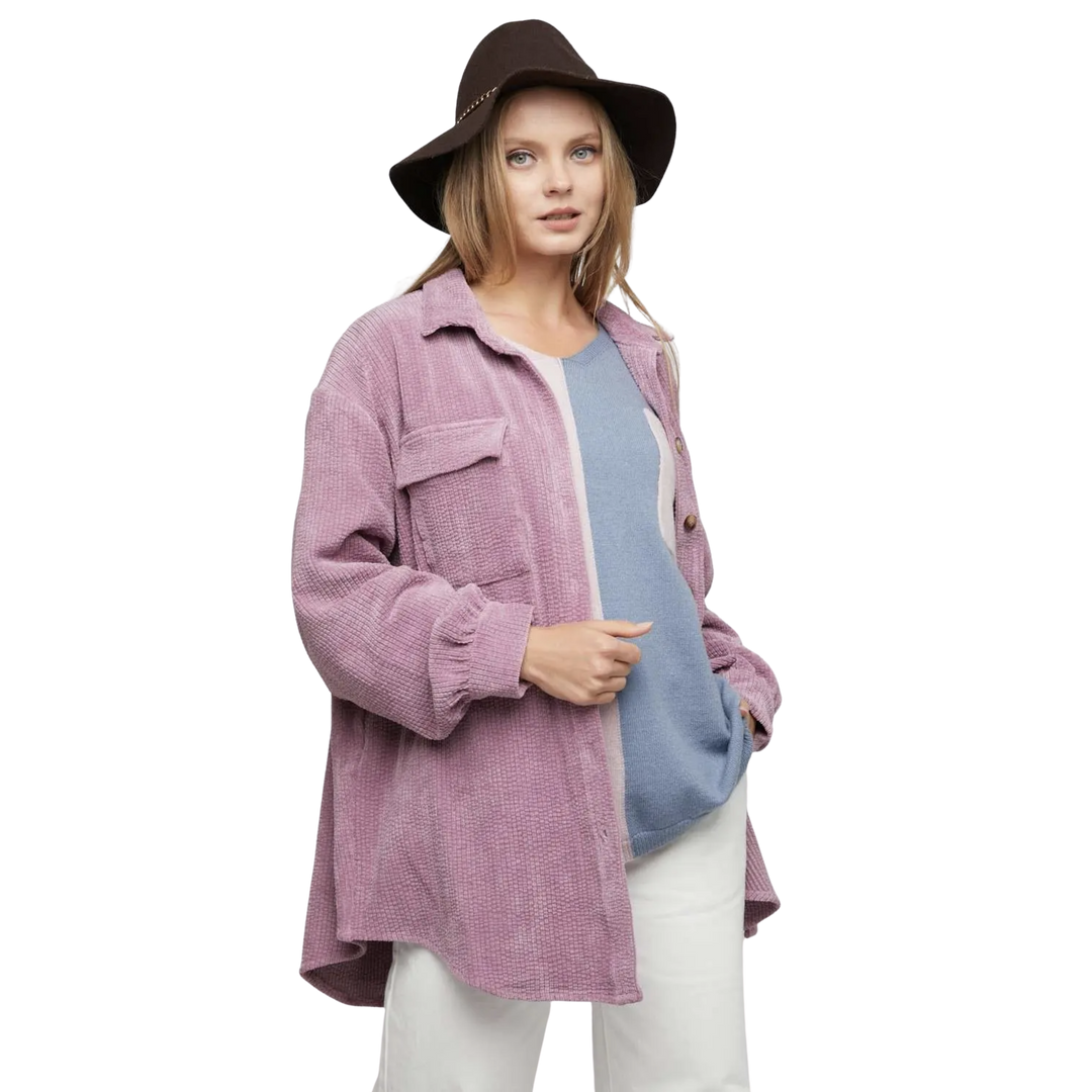 Corduroy Featuring Top Mauve