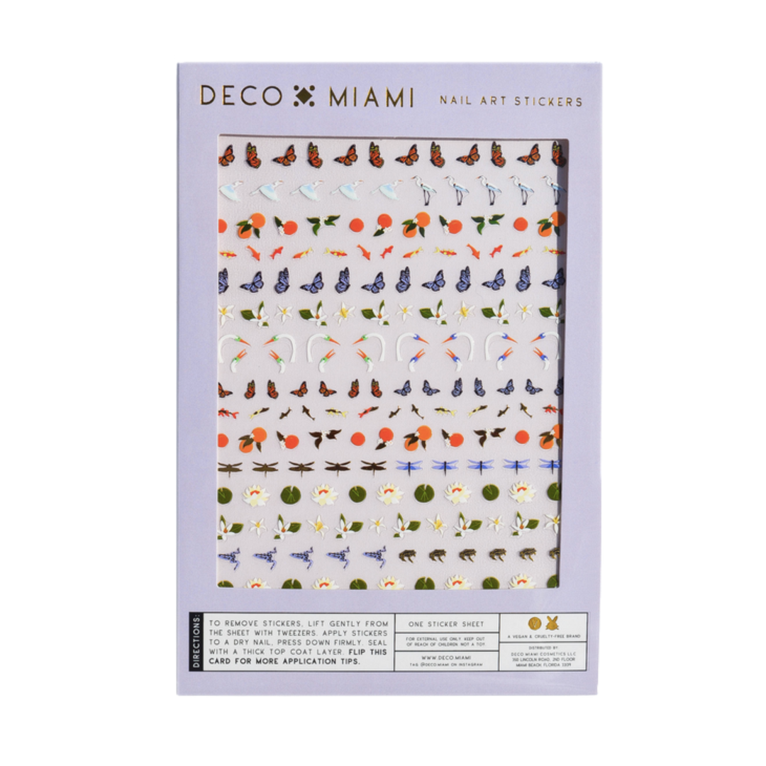 Nail Art Stickers - Lily Pond