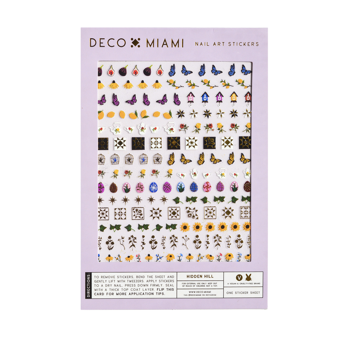 Nail Art Stickers - Hidden Hill