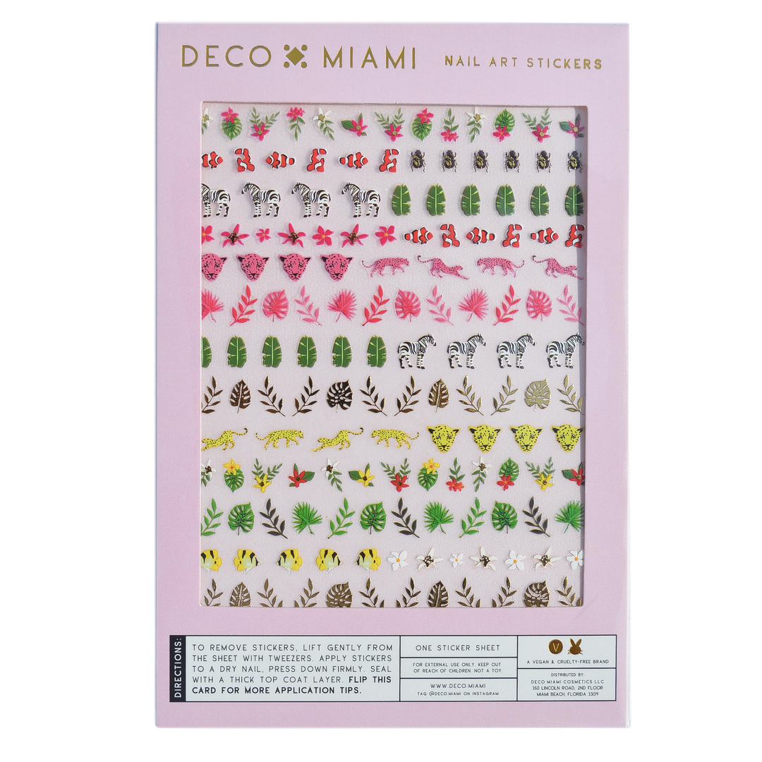 Nail Art Stickers - Tropique