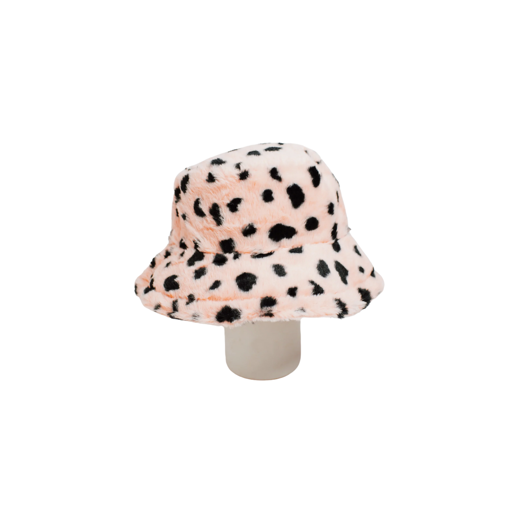 Pink Leopard Bucket Hat