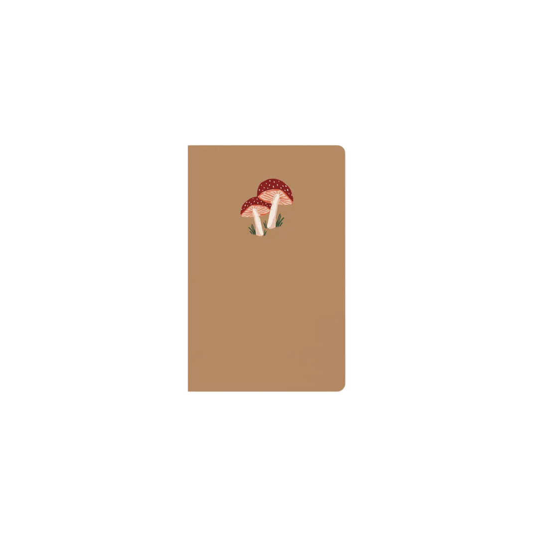 Golden Mushroom classic layflat notebook