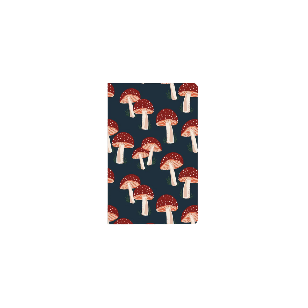 Navy Mushroom Layflat Notebook