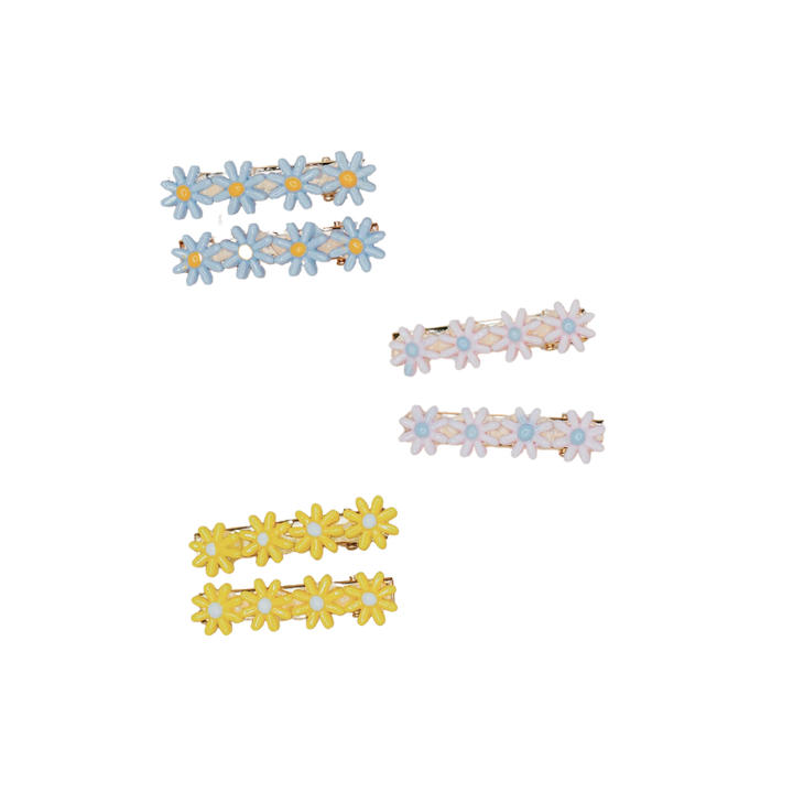 Daisy Hair Clips