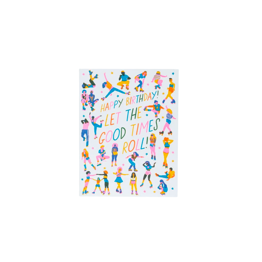 Roller Peeps Card