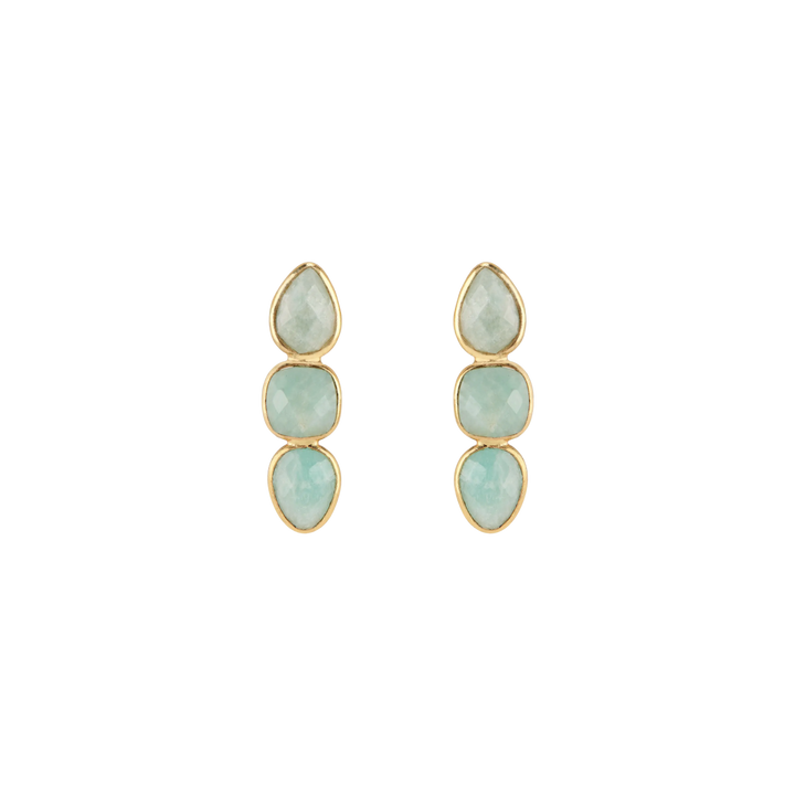 Alexa Drop Earrings Amazonite