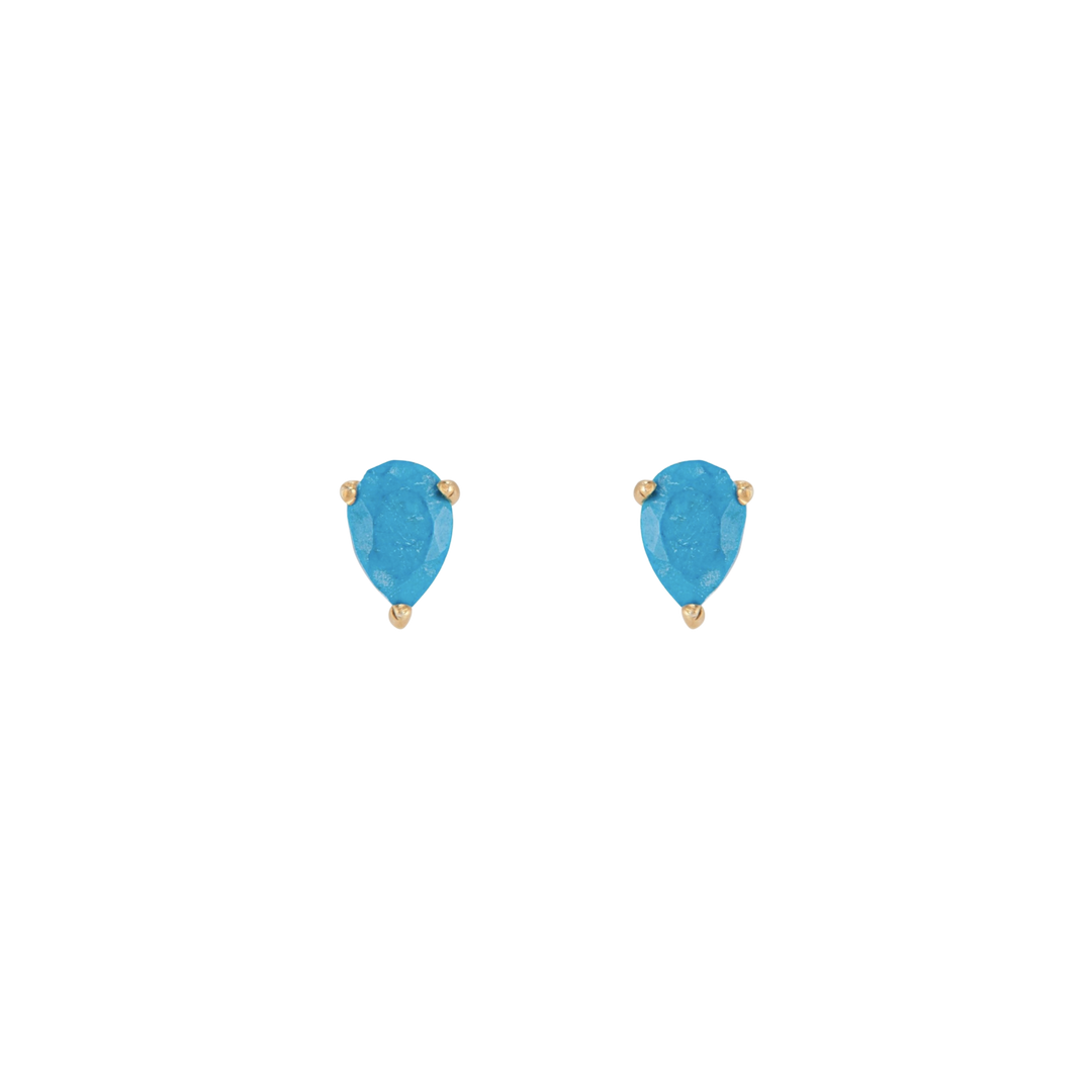 Deco Mini Teardrop Studs