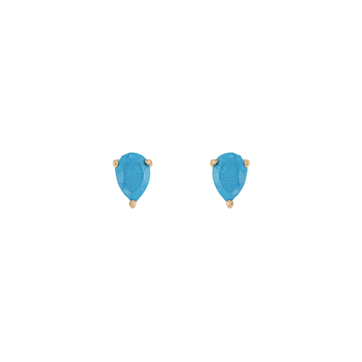 Deco Mini Teardrop Studs
