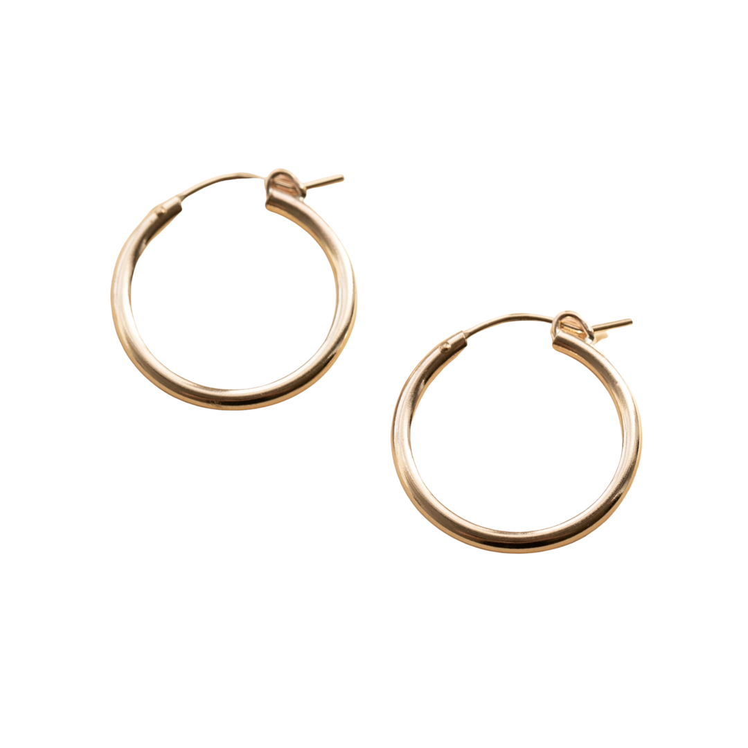Sydney 22mm Hoop Earrings