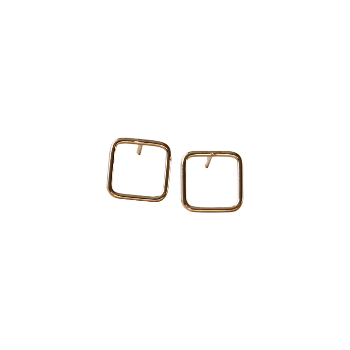 Wall Street Stud Earrings