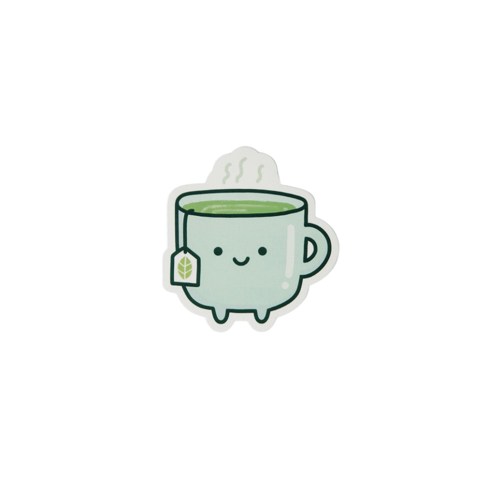 Tea Vinyl Sticker