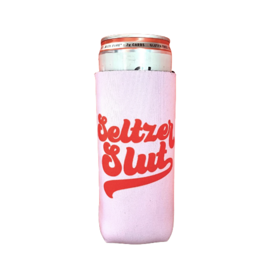 Lilac Seltzer Slut Koozie