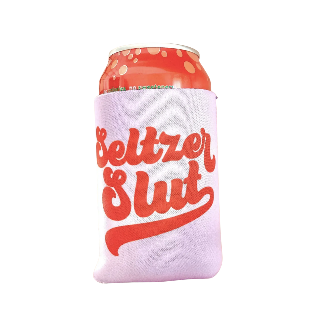 Lilac Seltzer Slut Koozie