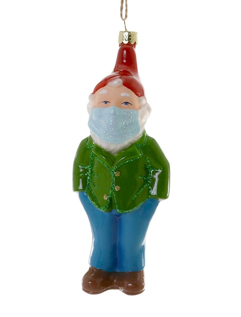 Social Distancing Gnome Ornament