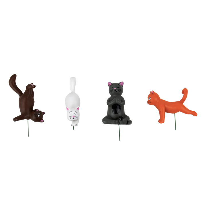 Plant Pot Yoga Cat Markers