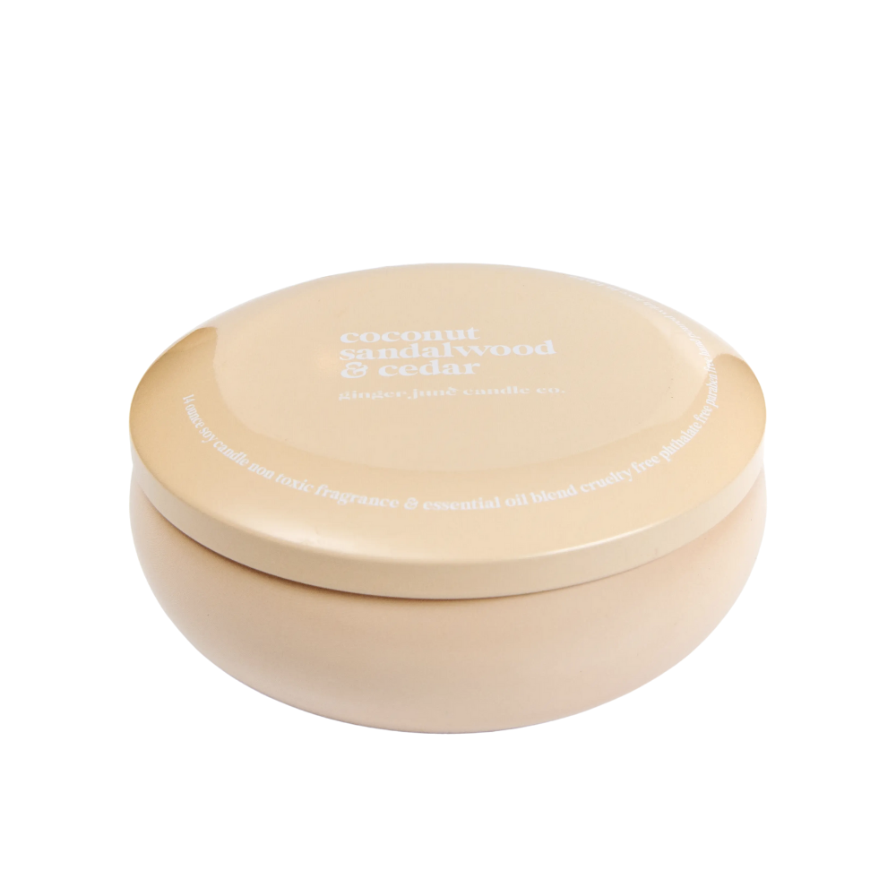 Triple Wick Tin Soy Candle