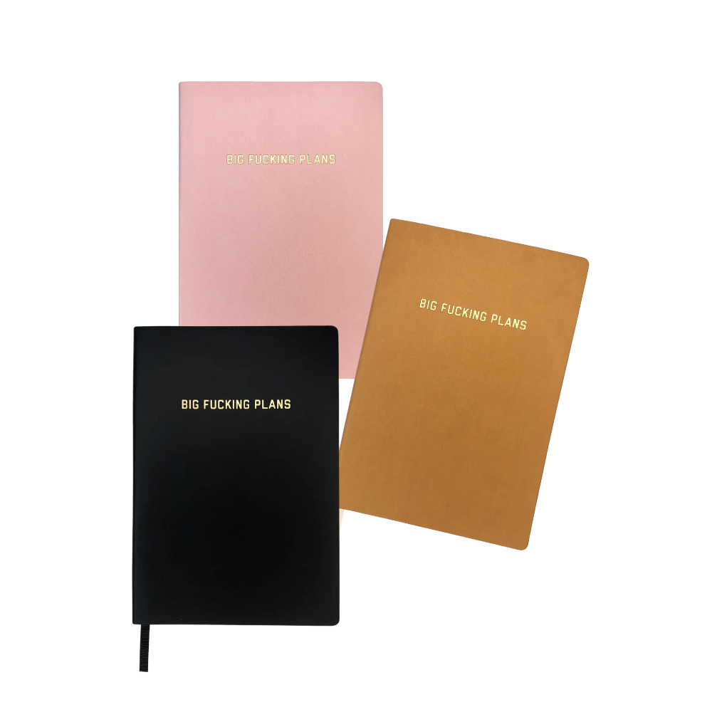 Big Fucking Plans Dotted Journal