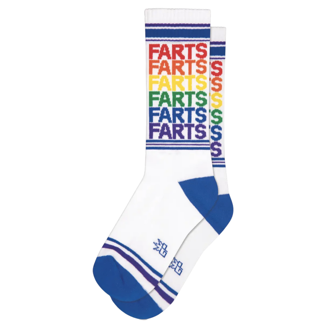 Farts Gym Crew Socks
