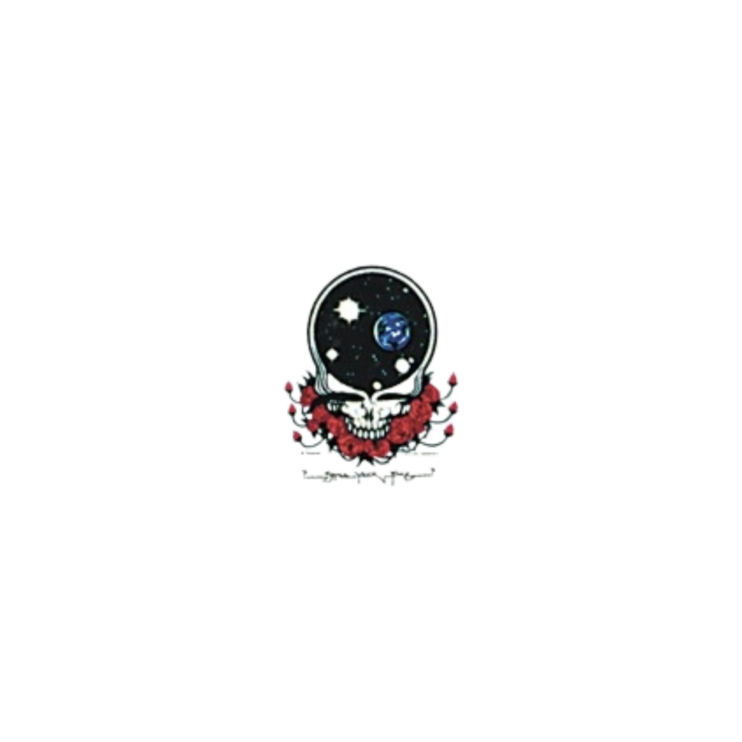 Grateful Dead Space Your Face Medium Metal Sticker